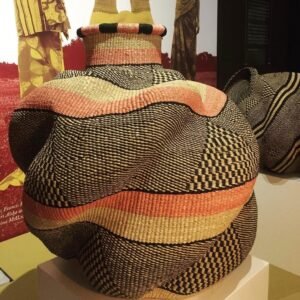 Wavy Bolga Basket, Bolga Wave Basket