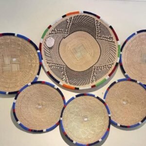 Beaded Tonga Basket, Canda, african Heritage